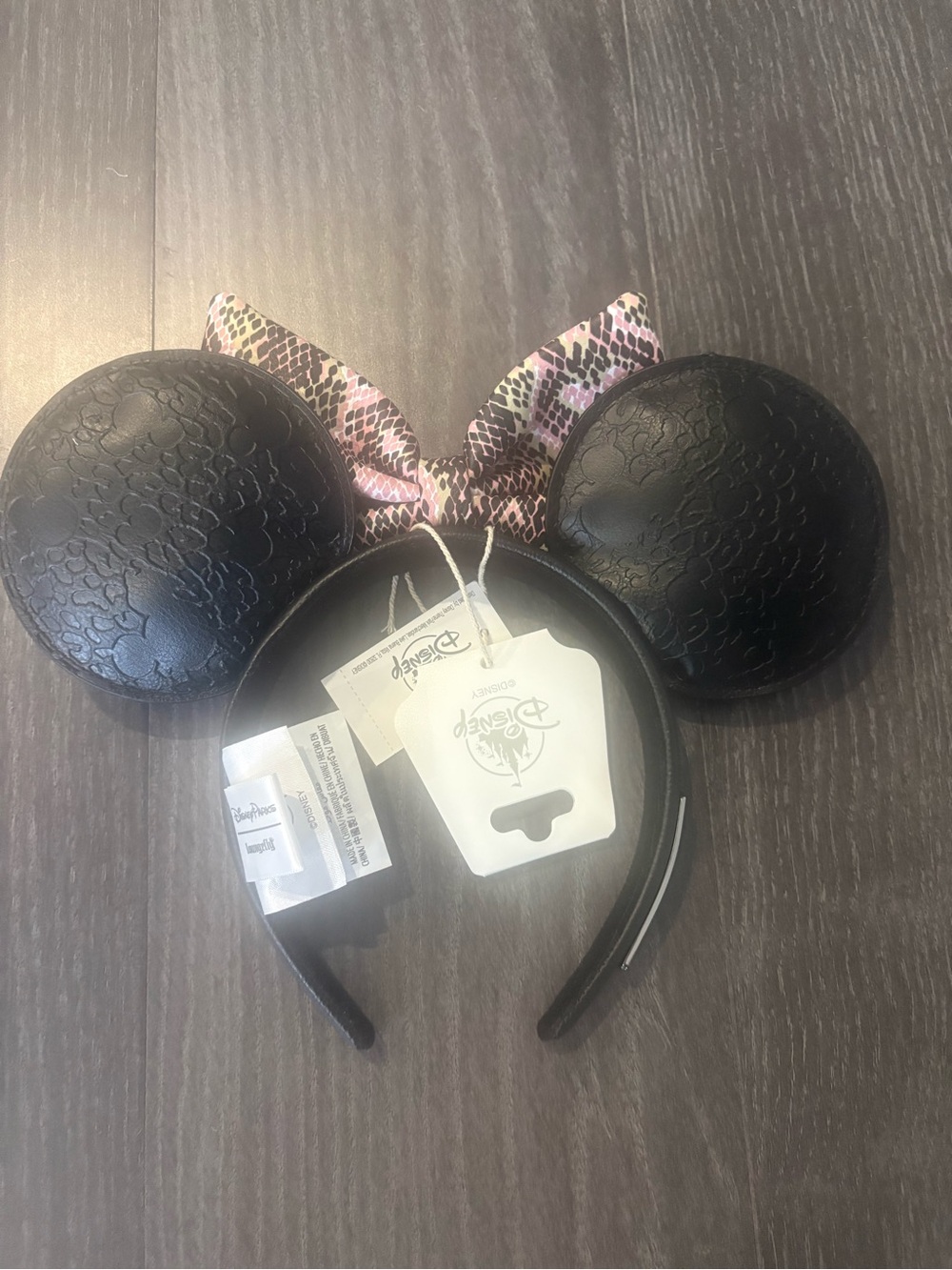 Disney Parks Minnie Mouse Leopard/Animal Ears, Loungefly, NWT - Picture 6 of 9
